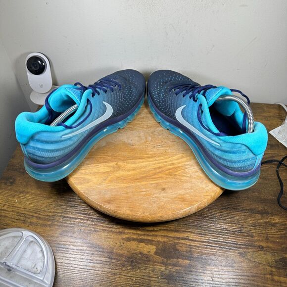 Nike Air Max 2017 Black White Anthracite Shoes Men's Size 12 849559-404 - Picture 5 of 9